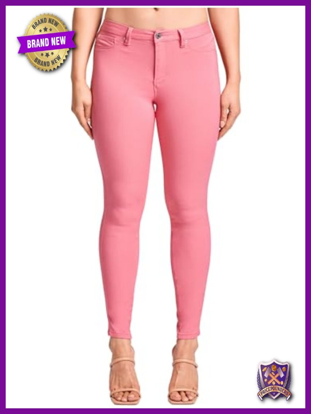 Hyperstretch Skinny Work Casual Mid-Rise Pants